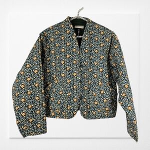 Universal Thread Floral Quilted Jacket